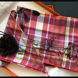 Authentic Hermès scarf Pani La Shar Madras